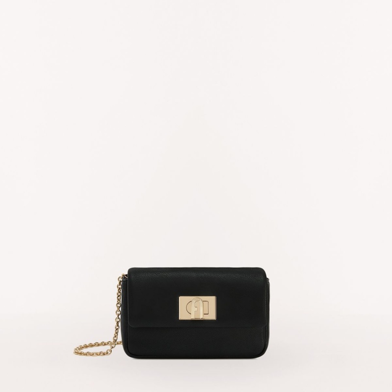 Black Furla 1927 Women\'s Mini Bags | AFXRNB092