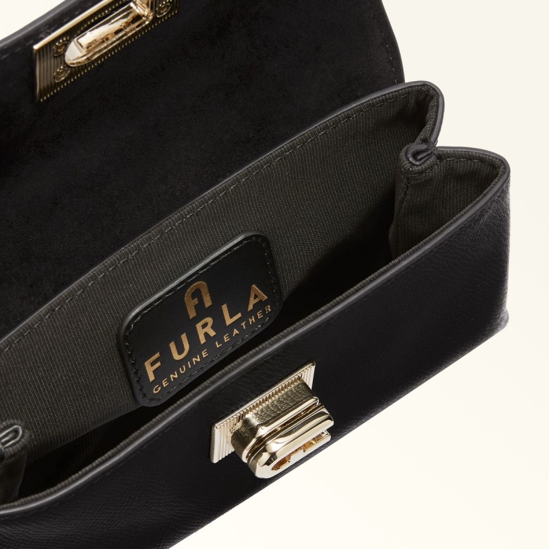 Black Furla 1927 Women's Mini Bags | SQAGKP163