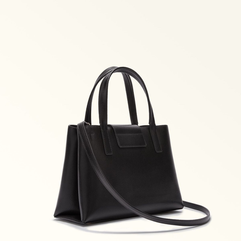 Black Furla 1927 Women's Totes | WLTDJS914