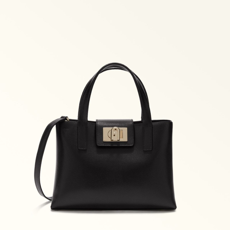 Black Furla 1927 Women\'s Totes | WLTDJS914