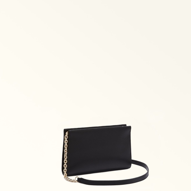 Black Furla CAMELIA Women's Mini Bags | ISXBJP517