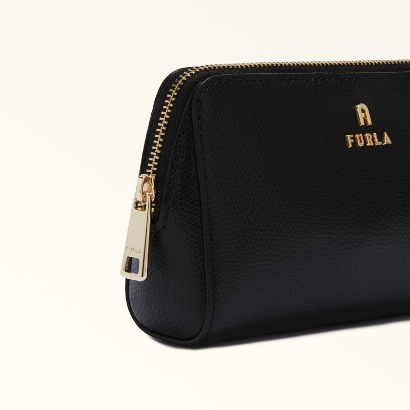 Black Furla CAMELIA Women's Pouches | NDVWMR174