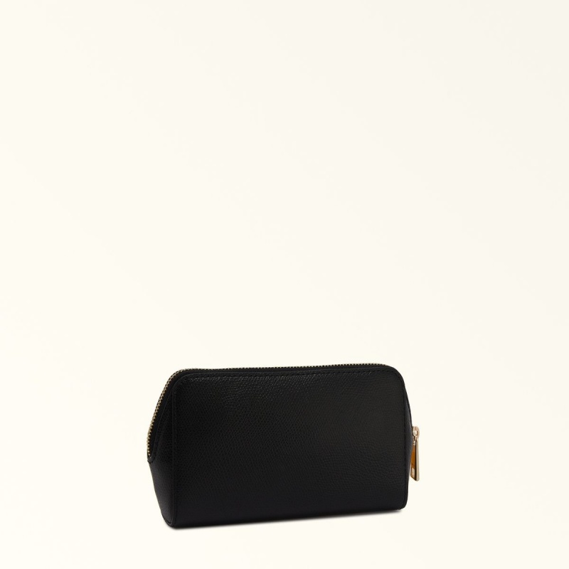 Black Furla CAMELIA Women's Pouches | NDVWMR174