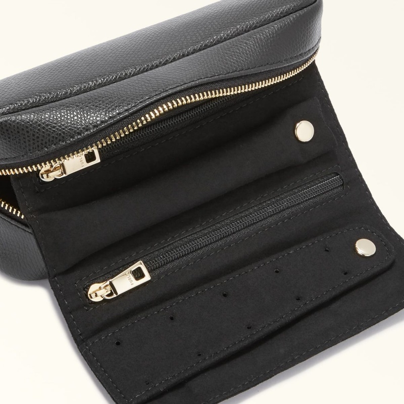 Black Furla CAMELIA Women's Pouches | ZTEHGQ937