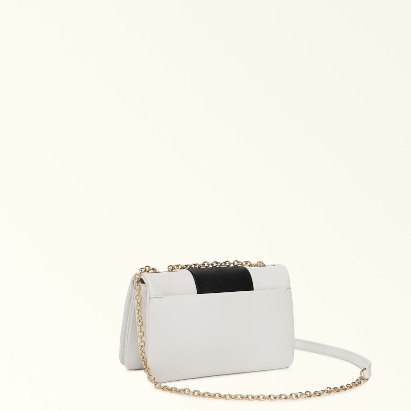 Black Furla LULU Women's Crossbody Bags | ZHYSAX065