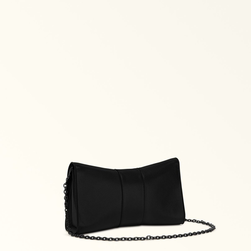 Black Furla METROPOLIS REMIX Women's Shoulder Bags | ASIECG512