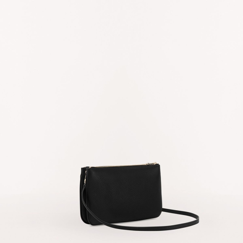 Black Furla MIASTELLA Women's Mini Bags | UYFHOL583