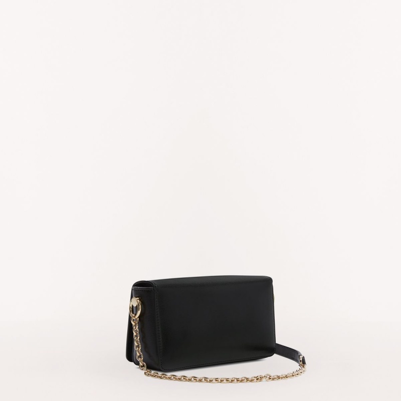 Black Furla MY JOY Women's Crossbody Bags | CTPDUH961