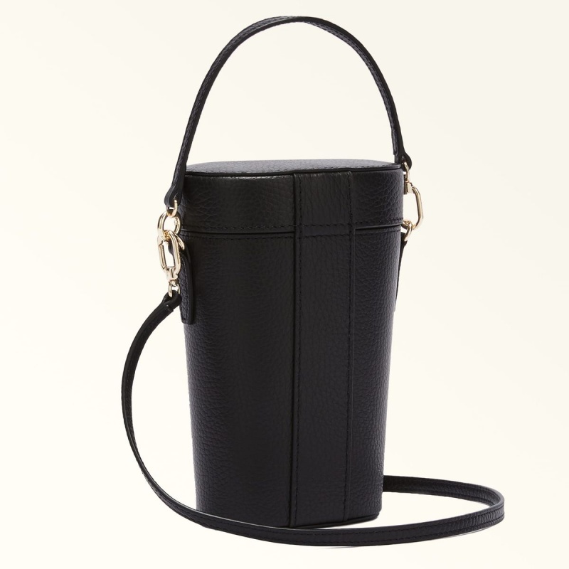 Black Furla NET Women's Crossbody Bags | OGAYDP943