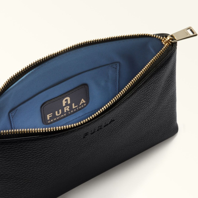 Black Furla OPPORTUNITY Women's Pouches | DBCYKI107