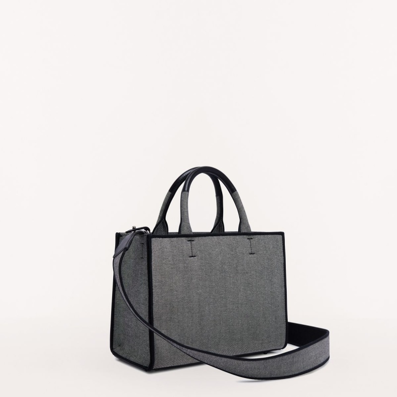 Black Furla OPPORTUNITY Women's Totes | NLXHRK231