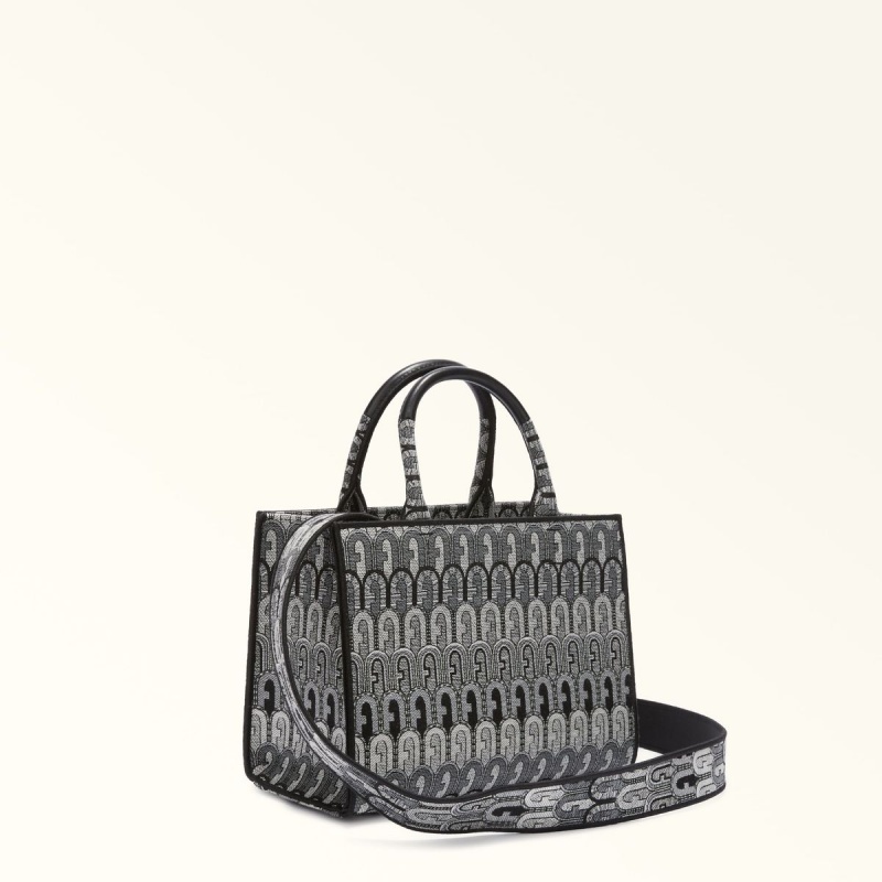 Black Furla OPPORTUNITY Women's Totes | RAPDVO418