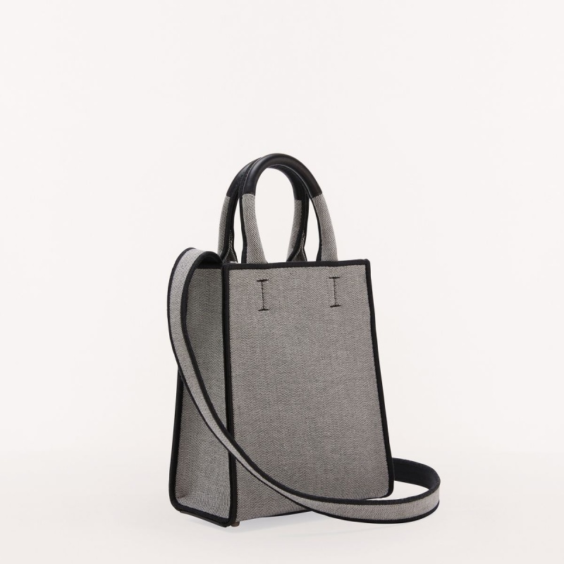 Black Furla OPPORTUNITY Women's Totes | WBKOHV802