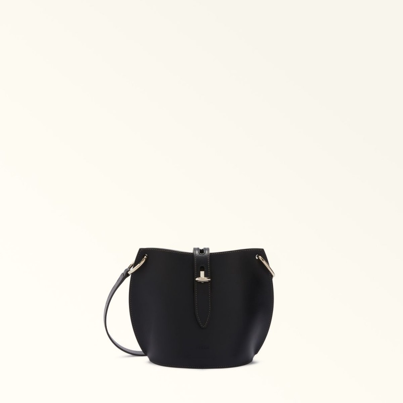 Black Furla UNICA Women\'s Crossbody Bags | RMTDOP764