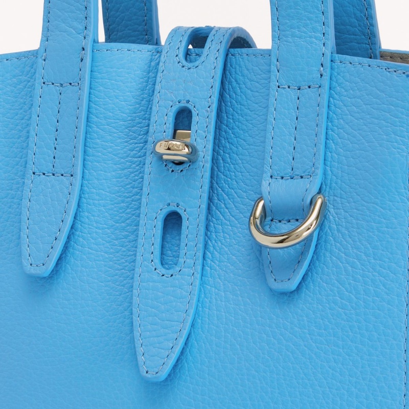 Blue Furla NET Women's Totes | HWPRNL514