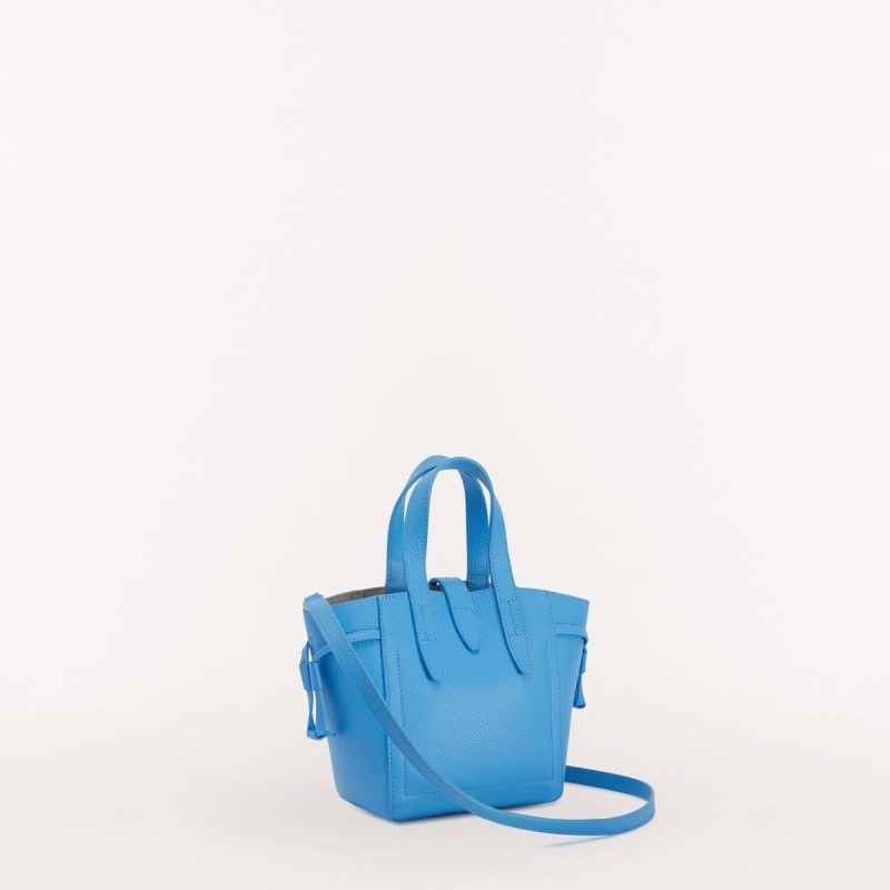 Blue Furla NET Women's Totes | HWPRNL514