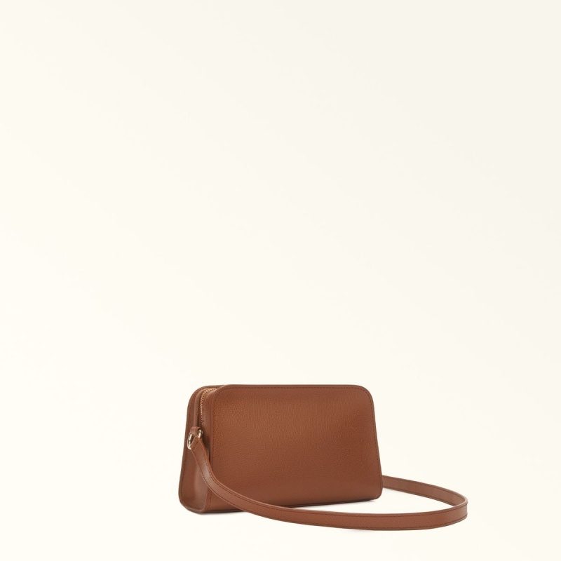 Brown Furla 1927 Women's Crossbody Bags | PLREJZ074