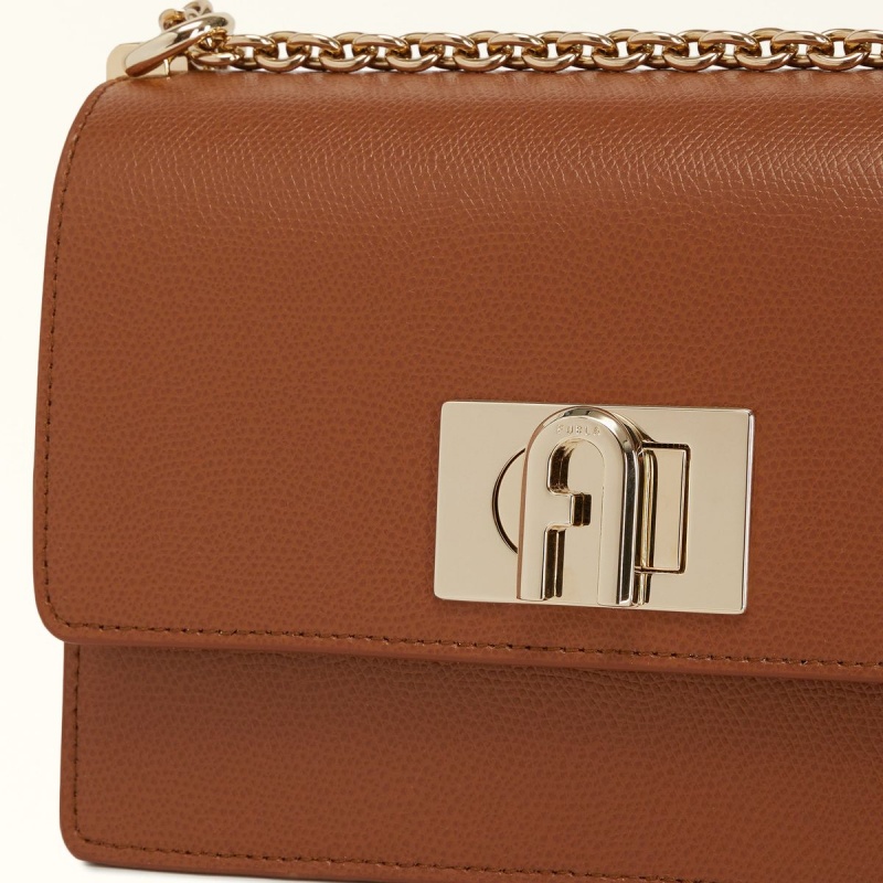 Brown Furla 1927 Women's Crossbody Bags | QDYBRI376