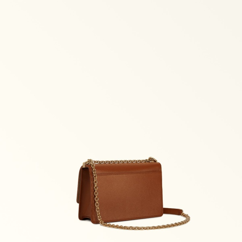 Brown Furla 1927 Women's Crossbody Bags | QDYBRI376