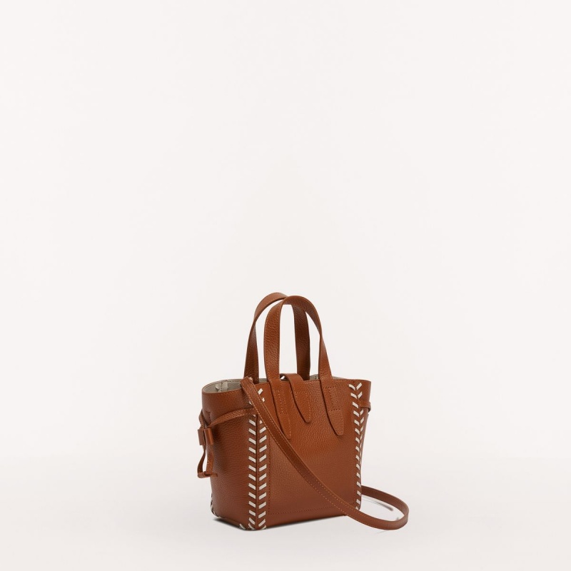 Brown Furla NET Women's Totes | JPFMLR015