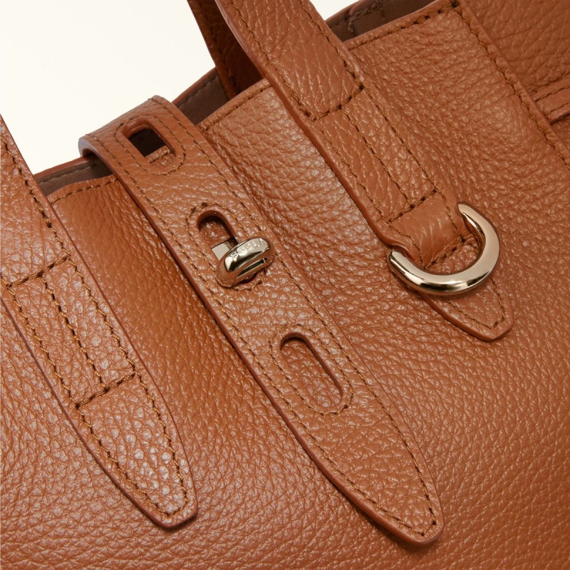 Brown Furla NET Women's Totes | NDWOQY152