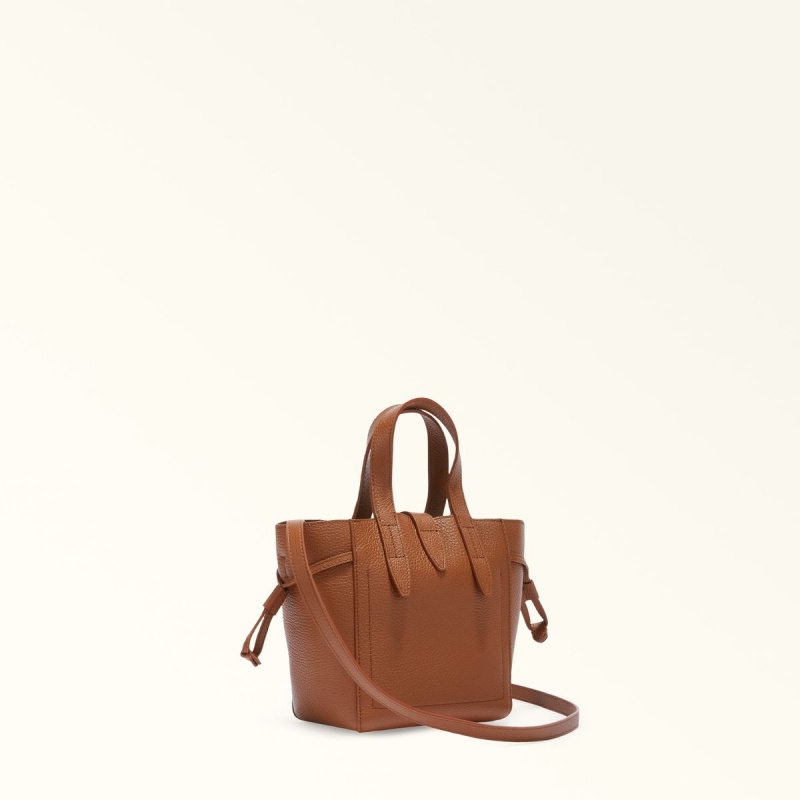 Brown Furla NET Women's Totes | NDWOQY152