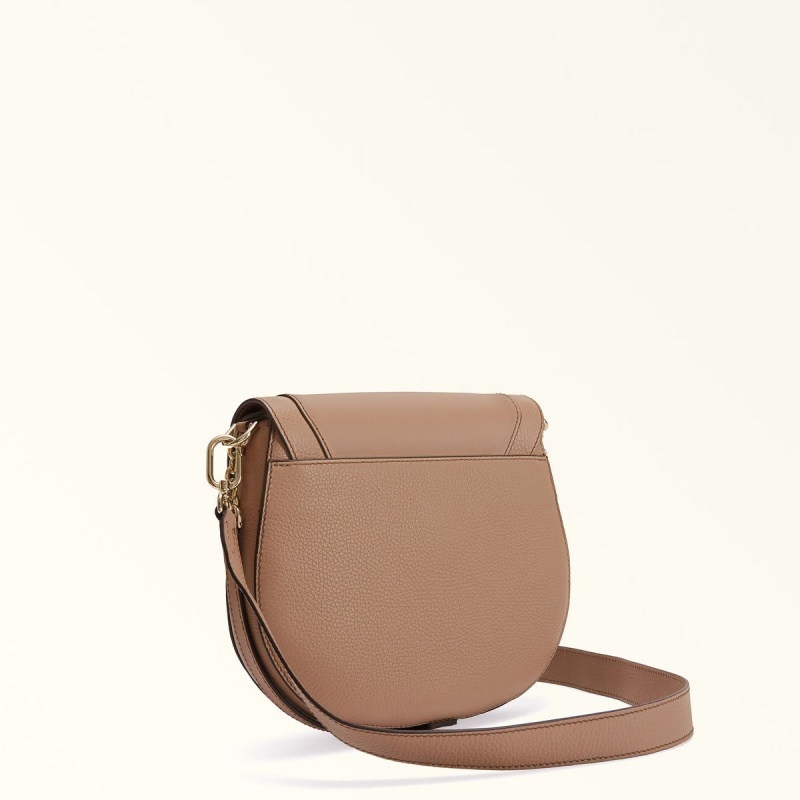 Coffee Furla CLUB 2 Women's Crossbody Bags | ZGMFVL758