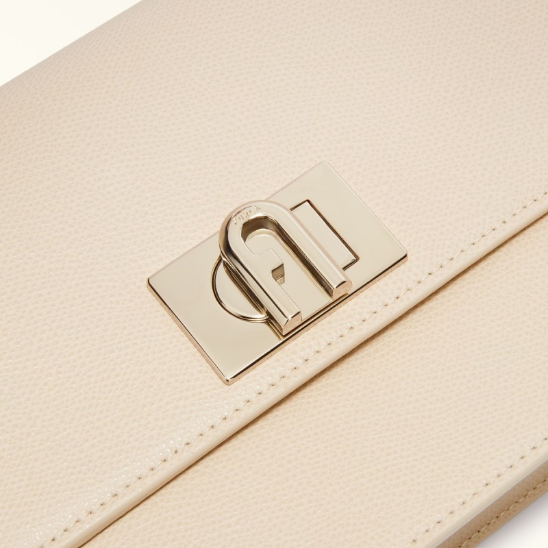 Cream Furla 1927 Women's Crossbody Bags | DQKRGW012