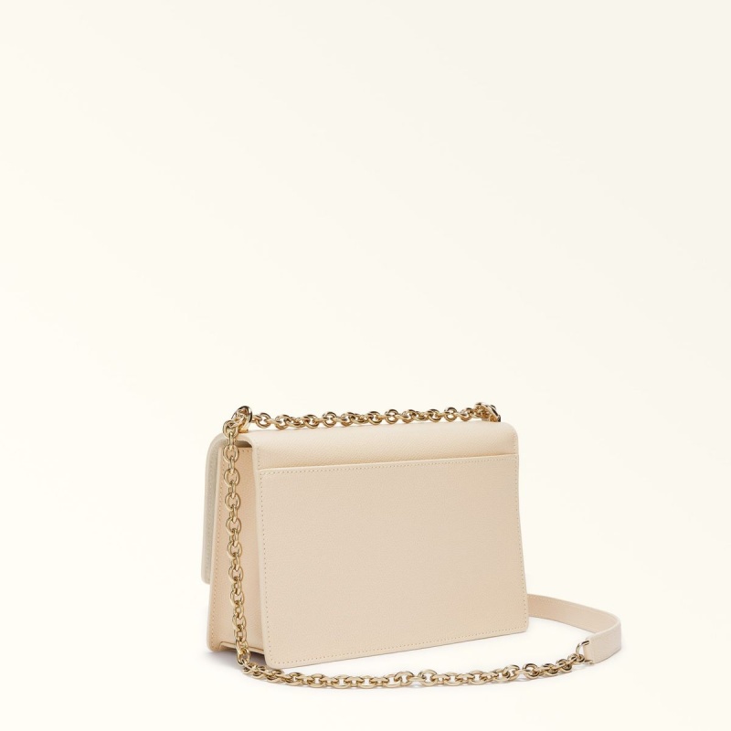 Cream Furla 1927 Women's Crossbody Bags | DQKRGW012