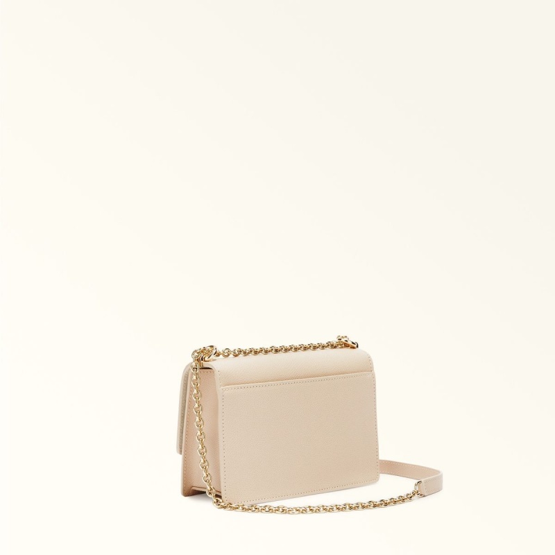 Cream Furla 1927 Women's Crossbody Bags | CKMADB817