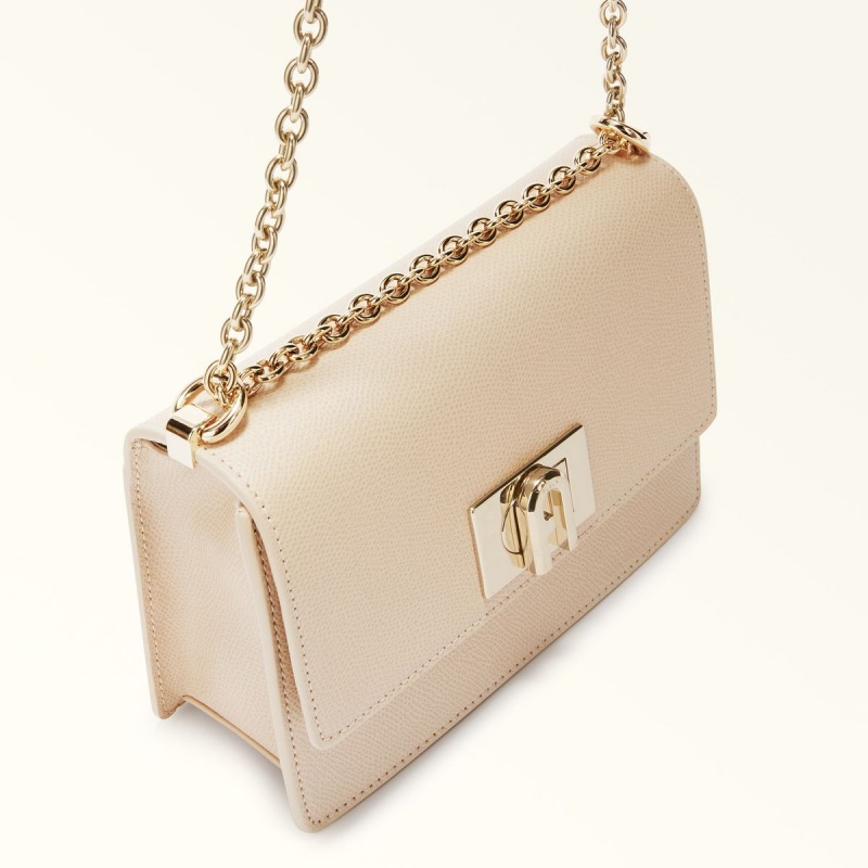 Cream Furla 1927 Women's Crossbody Bags | CKMADB817