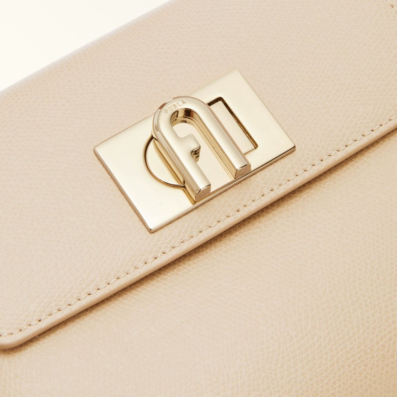 Cream Furla 1927 Women's Handbag | NOXCLV903