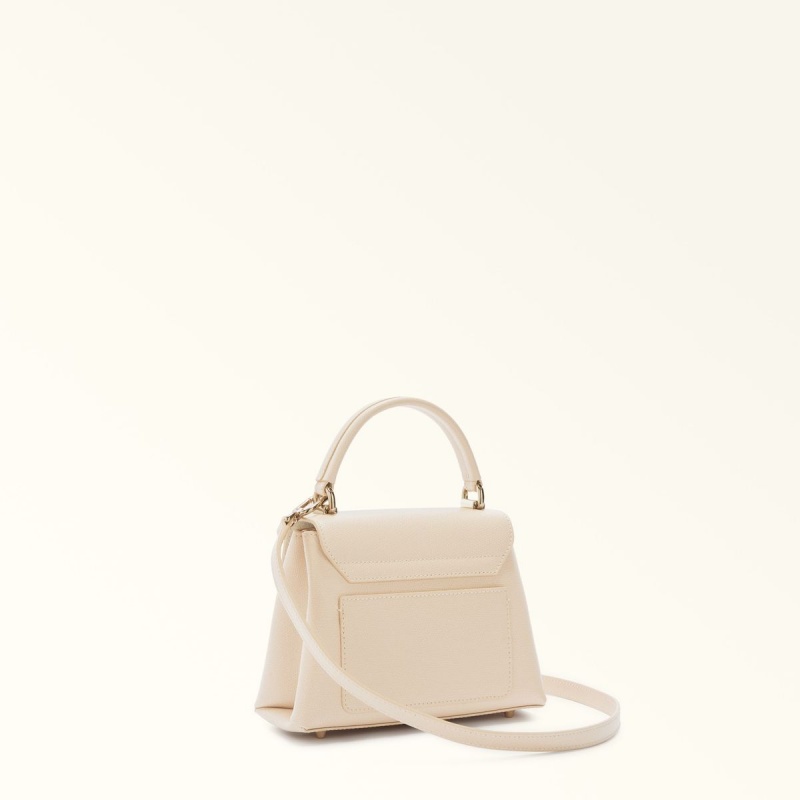 Cream Furla 1927 Women's Handbag | NOXCLV903