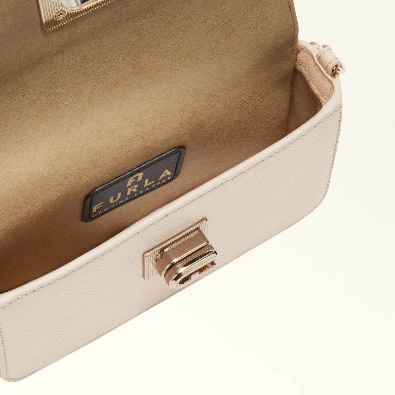 Cream Furla 1927 Women's Mini Bags | MDZXIY649