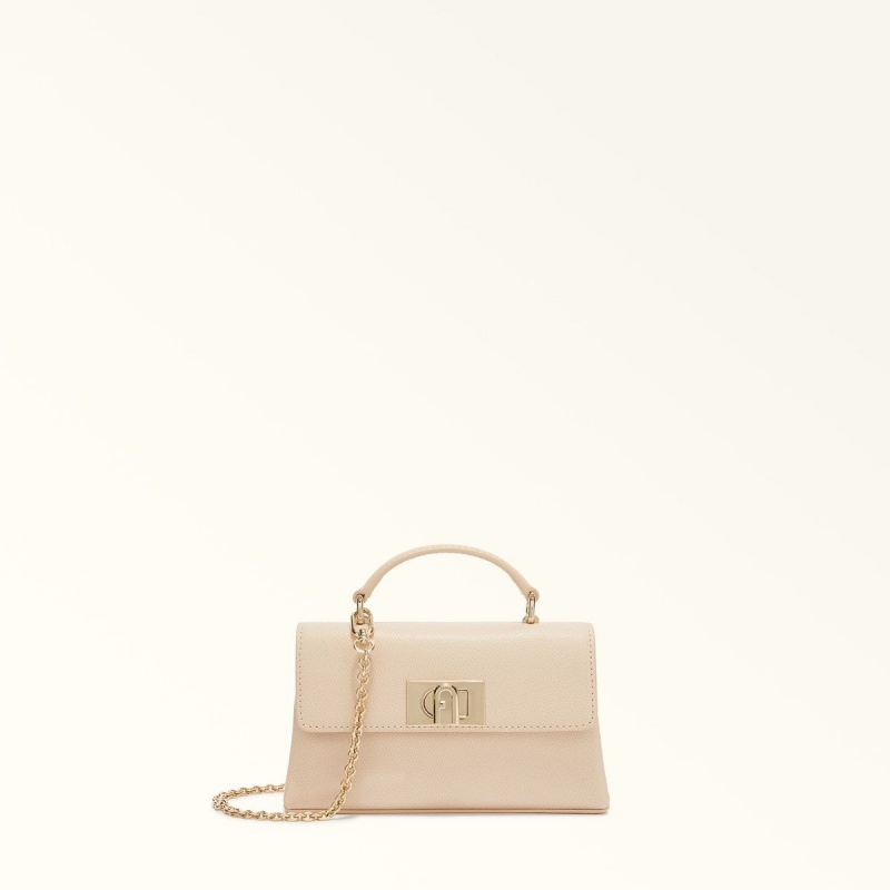 Cream Furla 1927 Women\'s Mini Bags | OYNIDE765