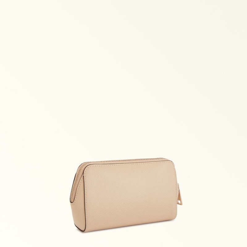 Cream Furla CAMELIA Women's Pouches | NPDBYE486