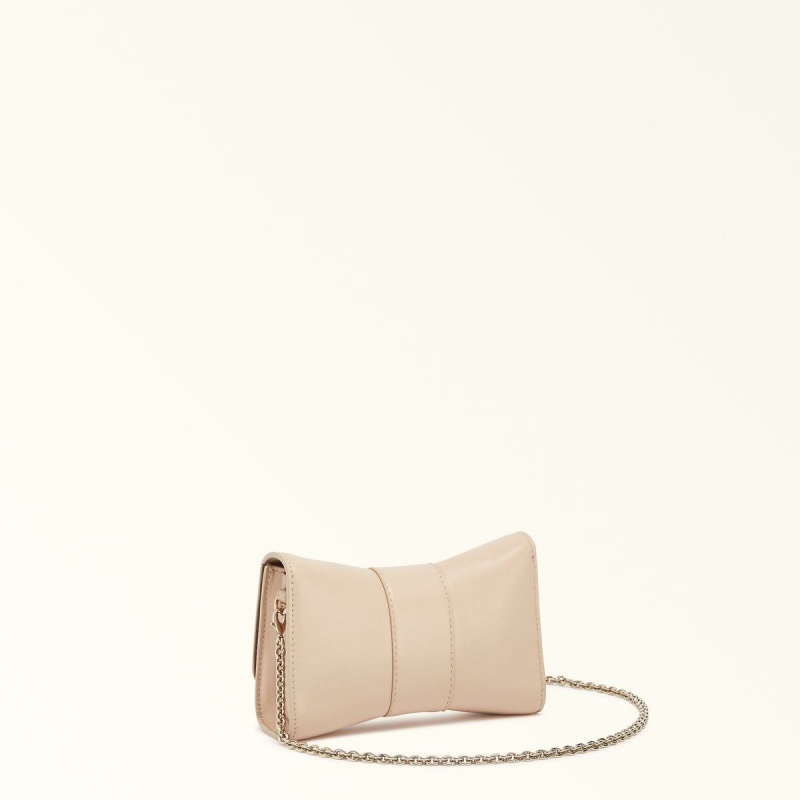 Cream Furla METROPOLIS REMIX Women's Mini Bags | JTCHAR120