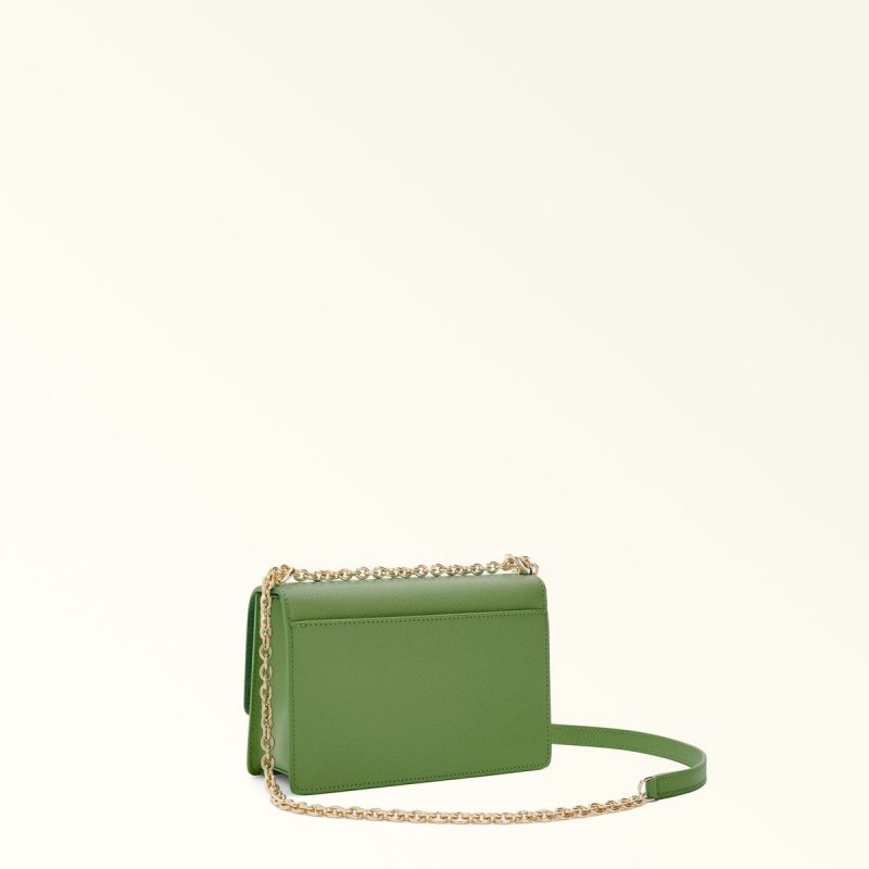 Dark Green Furla 1927 Women's Crossbody Bags | ACOMLU973