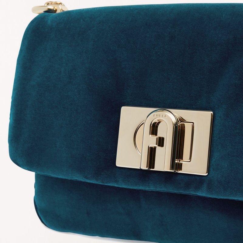 Dark Green Furla 1927 Women's Crossbody Bags | TSVMUA427