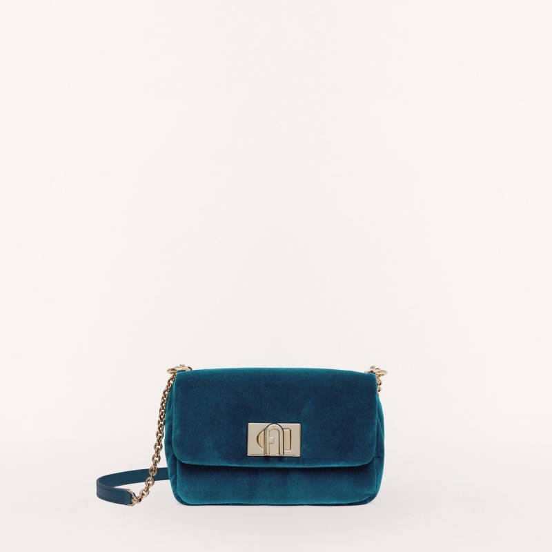 Dark Green Furla 1927 Women\'s Crossbody Bags | TSVMUA427