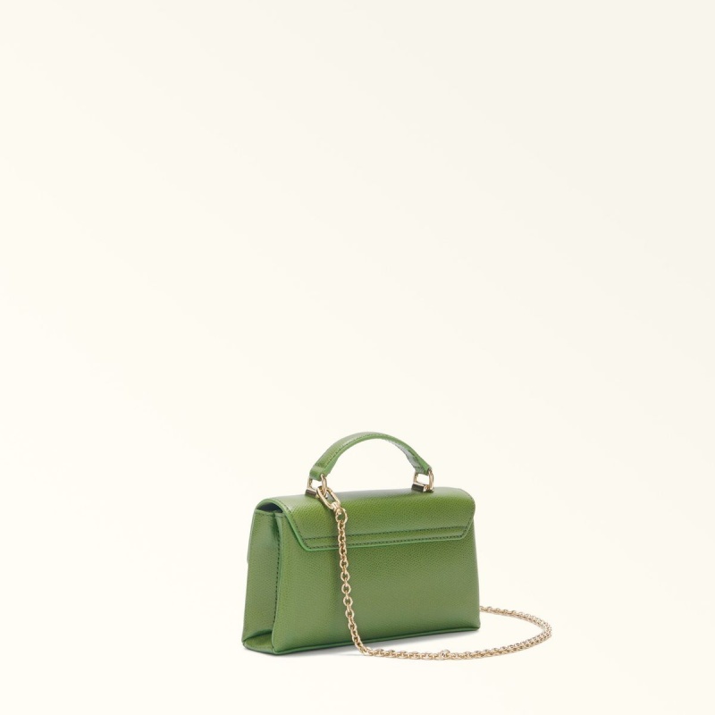 Dark Green Furla 1927 Women's Mini Bags | XJURNC201