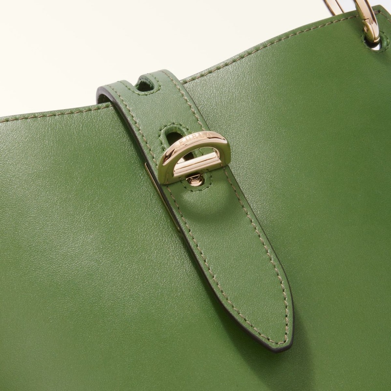 Dark Green Furla UNICA Women's Crossbody Bags | EMZFHJ491