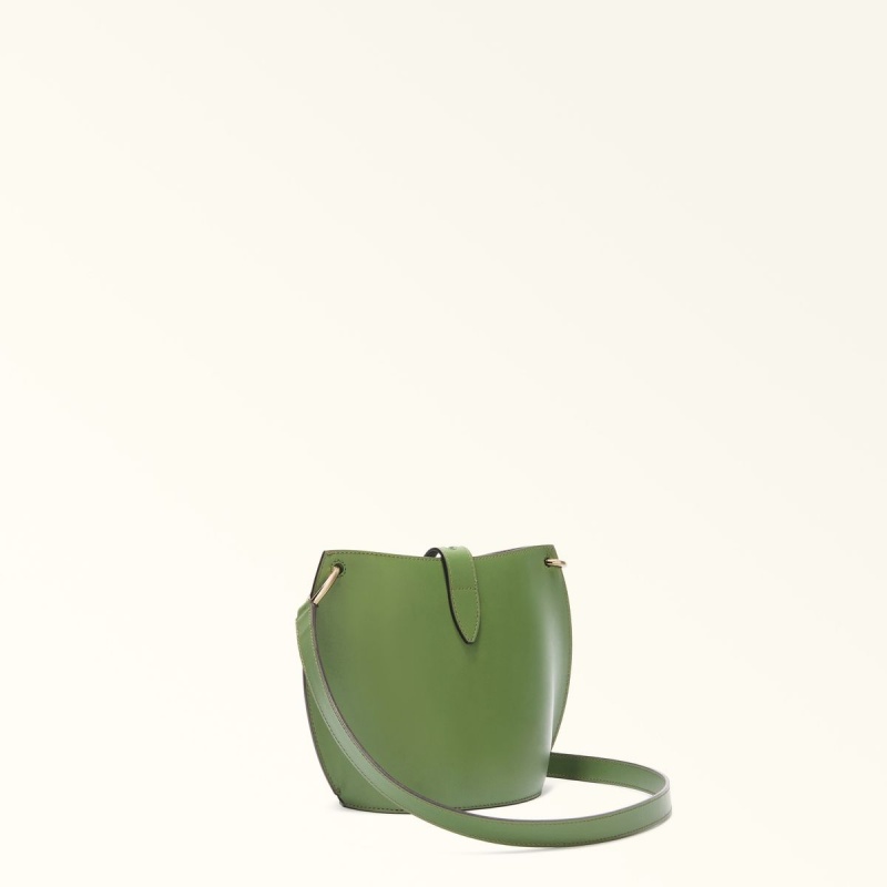 Dark Green Furla UNICA Women's Crossbody Bags | EMZFHJ491