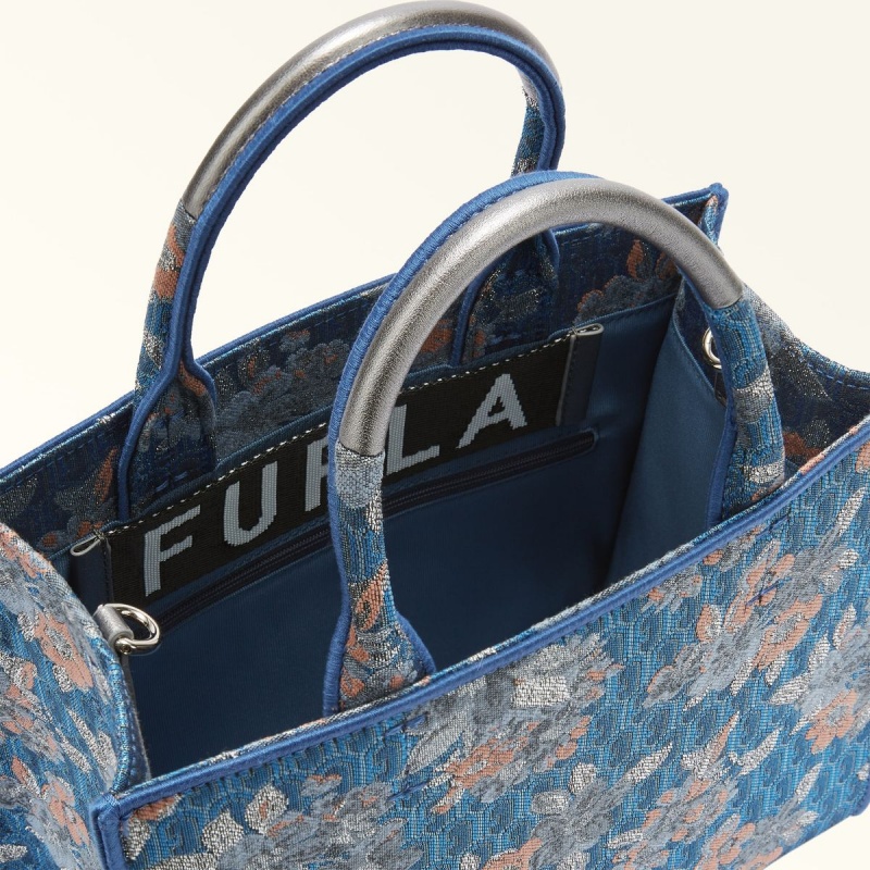 Flower Furla OPPORTUNITY Women's Totes | EDBHGY639