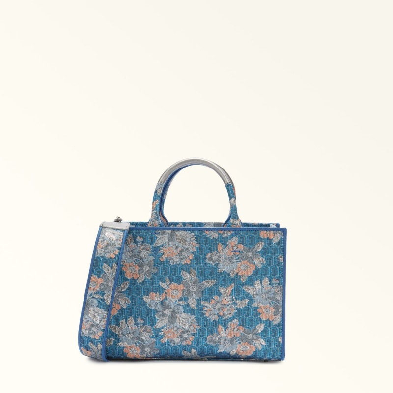 Flower Furla OPPORTUNITY Women\'s Totes | EDBHGY639