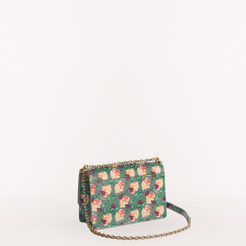 Green Furla 1927 Women's Crossbody Bags | FPZLHA105