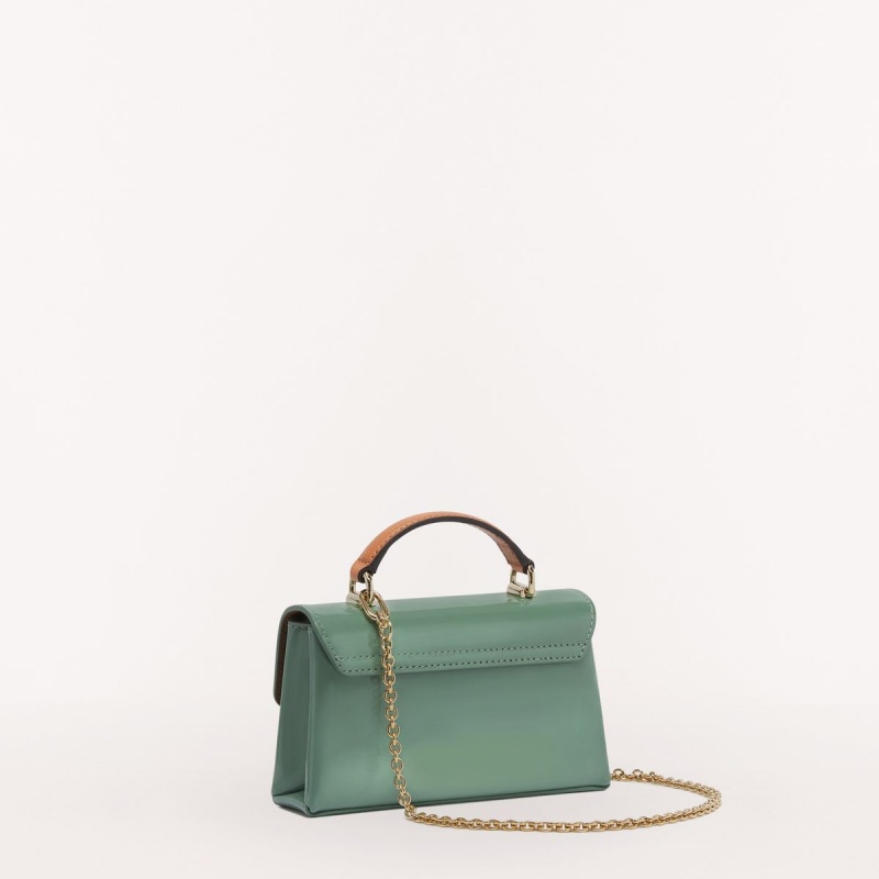 Green Furla 1927 Women's Mini Bags | SPVZBW481