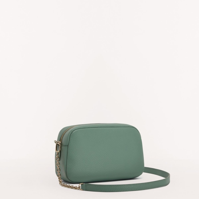 Green Furla FAVOLA Women's Crossbody Bags | SQUPRG382