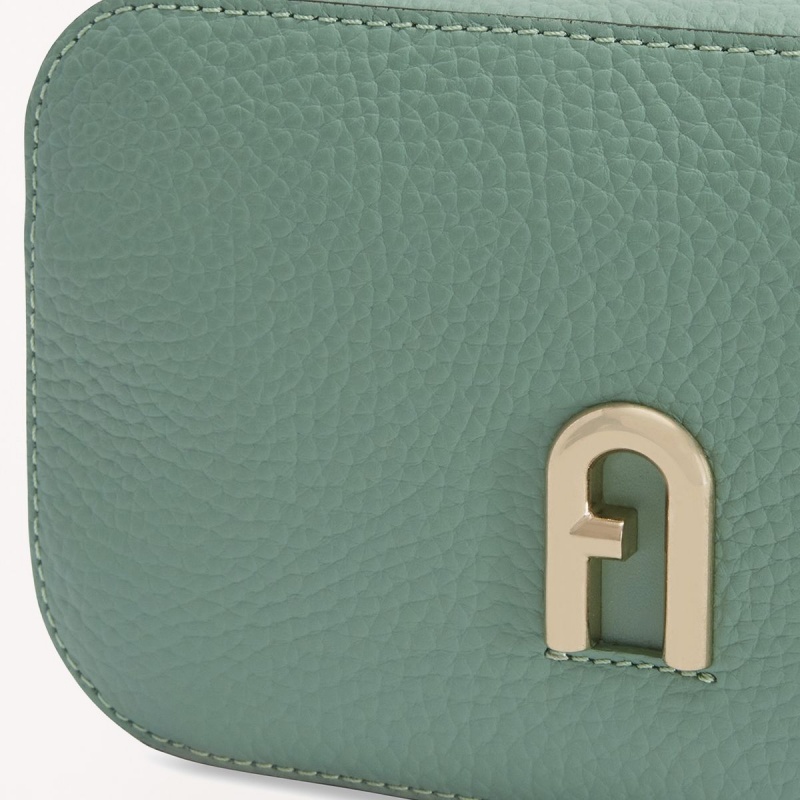 Green Furla PRIMULA Women's Crossbody Bags | XWLYDO302