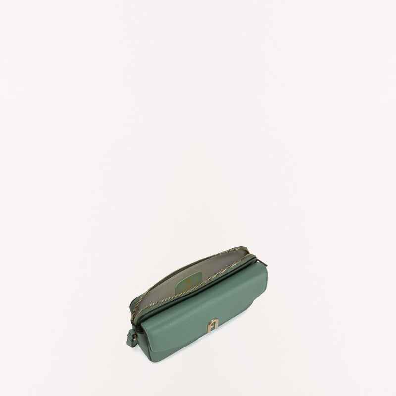 Green Furla PRIMULA Women's Mini Bags | NALQVW905